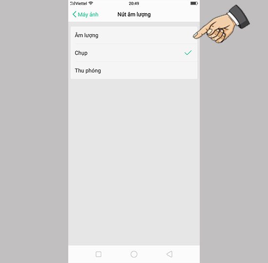 Tùy chọn tính năng